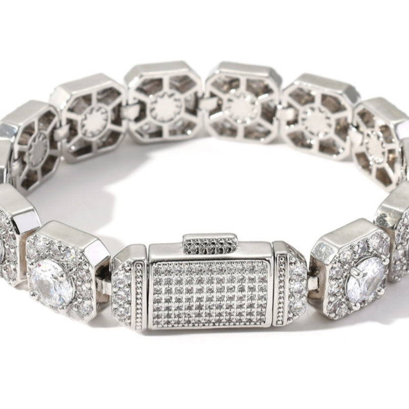 ICE BLING | Square Sugarloaf Bracelet