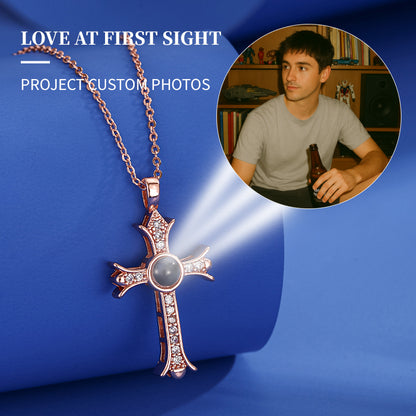 Iced Cross Pendant – Projection Design