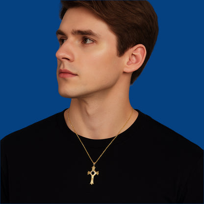 Iced Cross Pendant – Projection Design