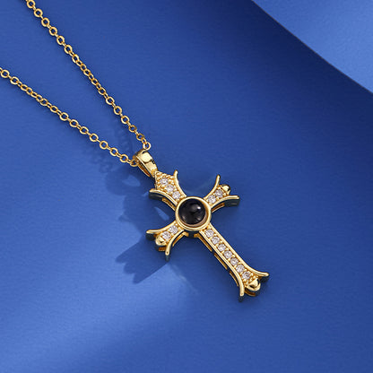Iced Cross Pendant – Projection Design