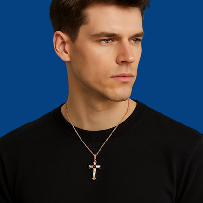 Iced Cross Pendant – Projection Design