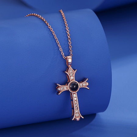 Iced Cross Pendant – Projection Design