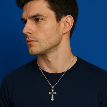 Iced Cross Pendant – Projection Design