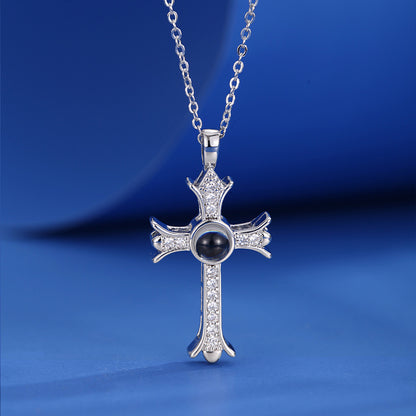 Iced Cross Pendant – Projection Design