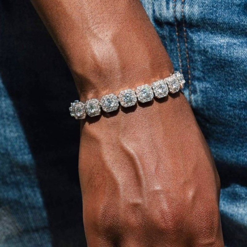 ICE BLING | Square Sugarloaf Bracelet