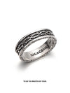 5.9mm S925 Thorn Band Ring