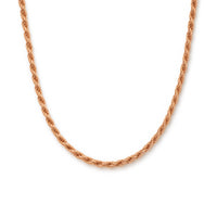 3mm Rope Chain – Rose Gold Finish