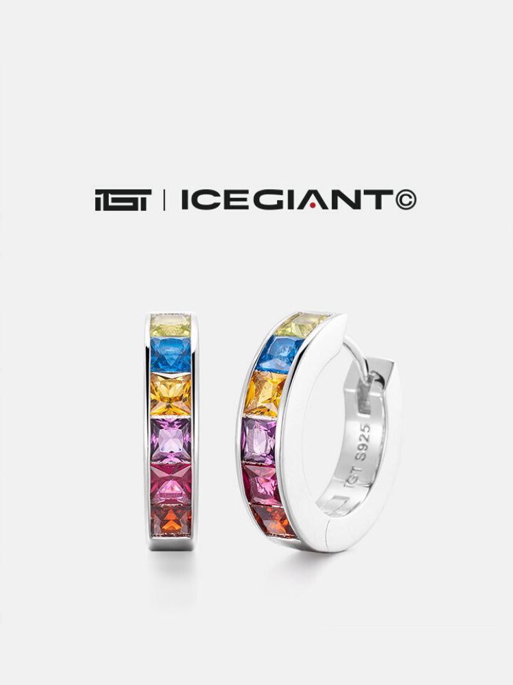 iGT | Rainbow Hoop Earrings