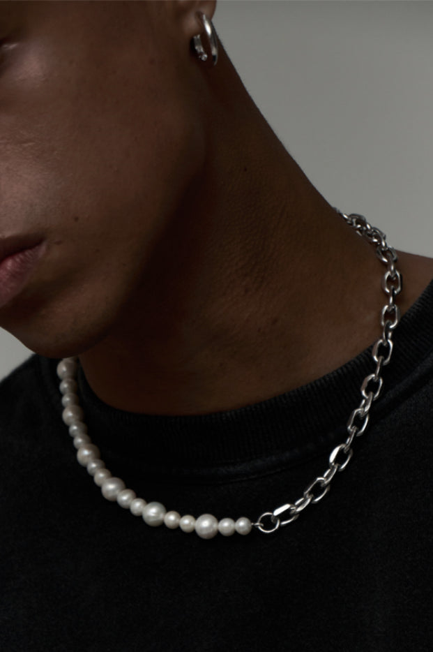 LUXTA | Spliced Pearl Necklace