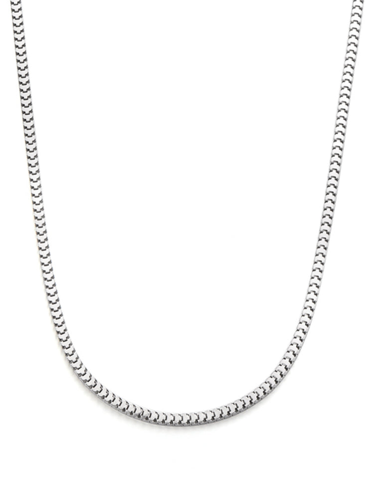 IDEAGEMER | Snake and Chopin Chain Necklace