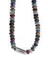 Natural Colored 3A Agate Beaded Necklace