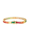 5mm Rainbow CZ Tennis Bracelet