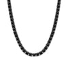 4mm Tennis Chain – Black Gold Finish