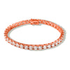 4mm Tennis Bracelet – Rose Gold Finish