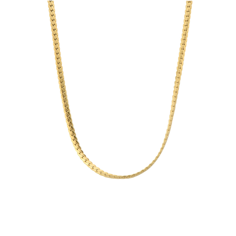 3.2mm S925 Curb Chain Necklace