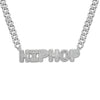 9mm Custom Iced Out Cuban Link Name Pendant – Gold Finish