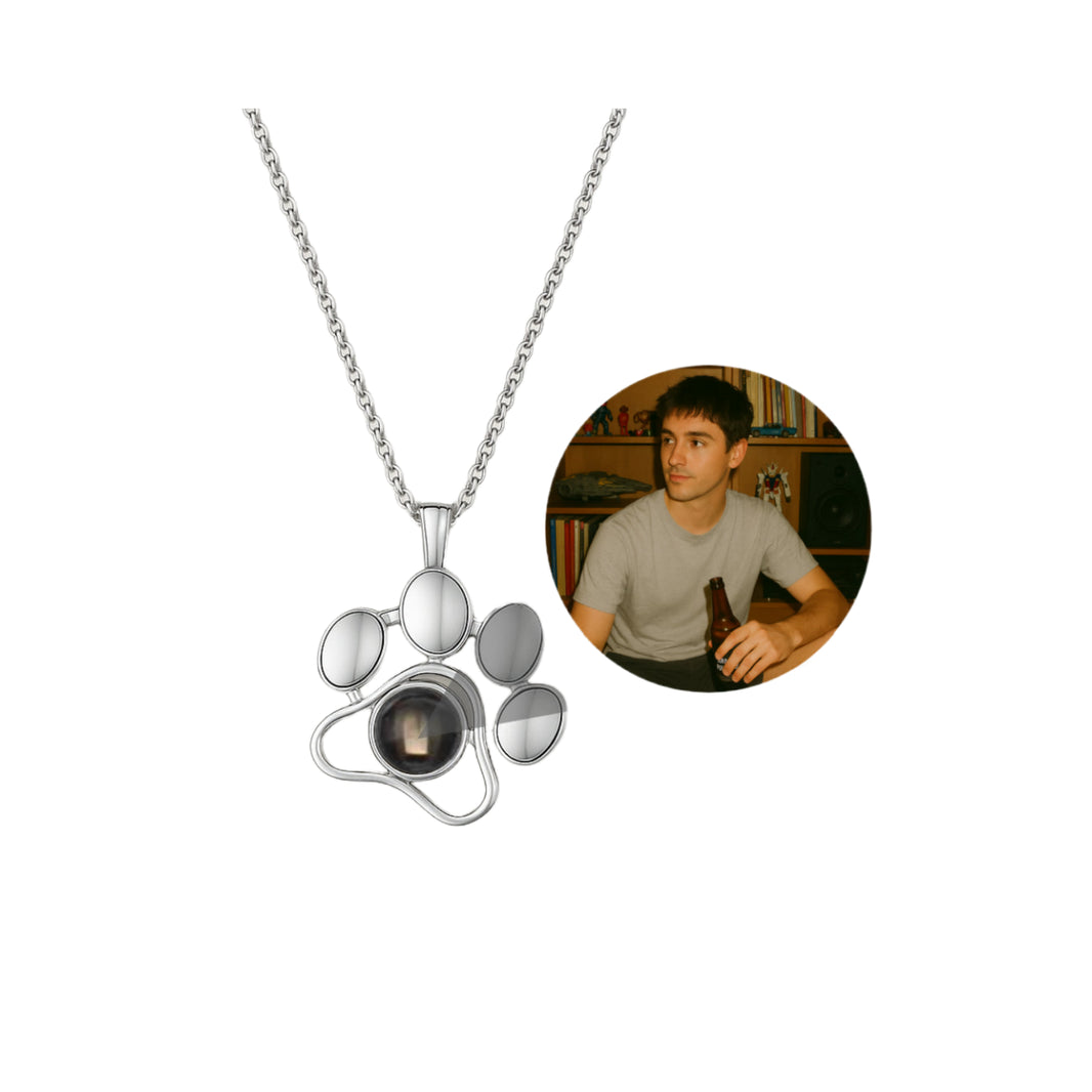 Projection Paw Pendant