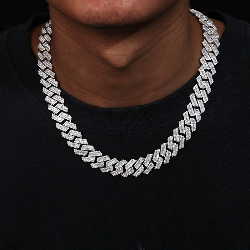 ICE BLING | Square Cuban Chain Necklace