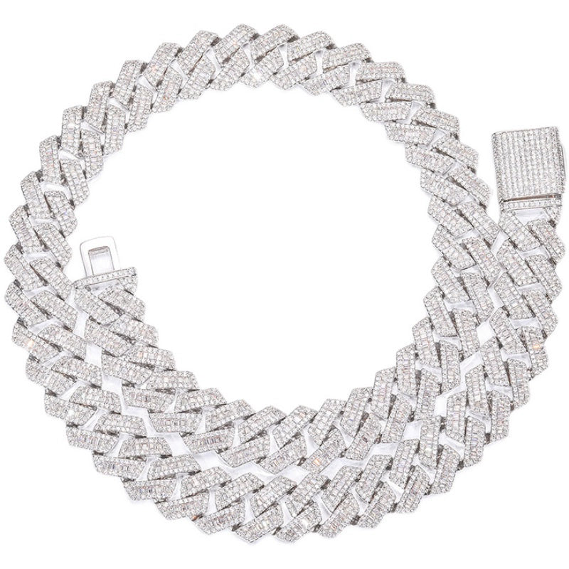 ICE BLING | Square Cuban Chain Necklace