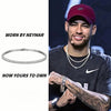 8mm S925 Moissanite Tennis Bracelet D Color Prong-Set Inspired by Neymar