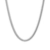 3mm Cuban Link Chain – Silver Finish