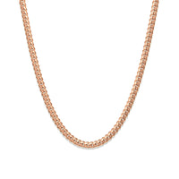 3mm Cuban Link Chain – Rose Gold Finish