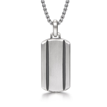 Sterling Silver Egyptian Scarab Pendant – Silver Finish
