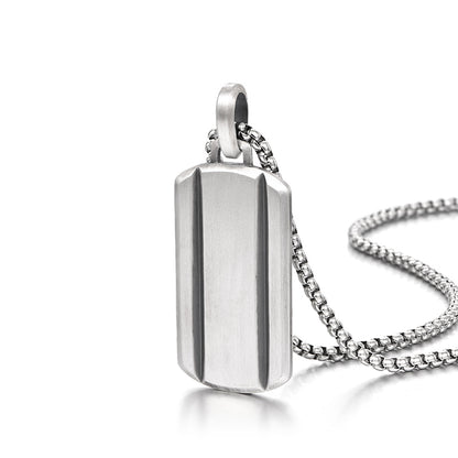 Sterling Silver Egyptian Scarab Pendant – Silver Finish