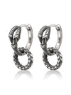 2mm S925 Detachable Double Hoop Earring