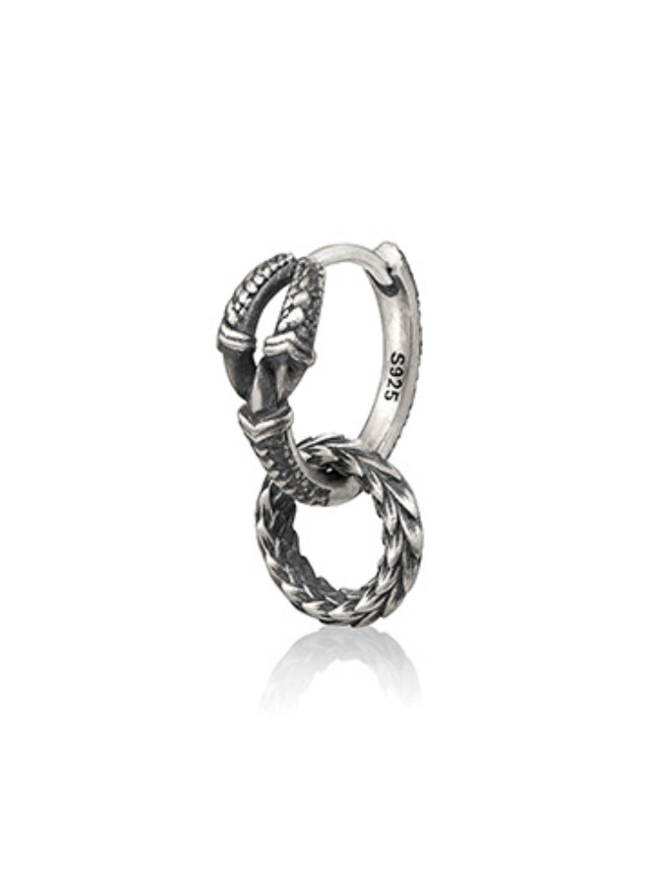 IDEAGEMER | Interlocking Hoop Earrings