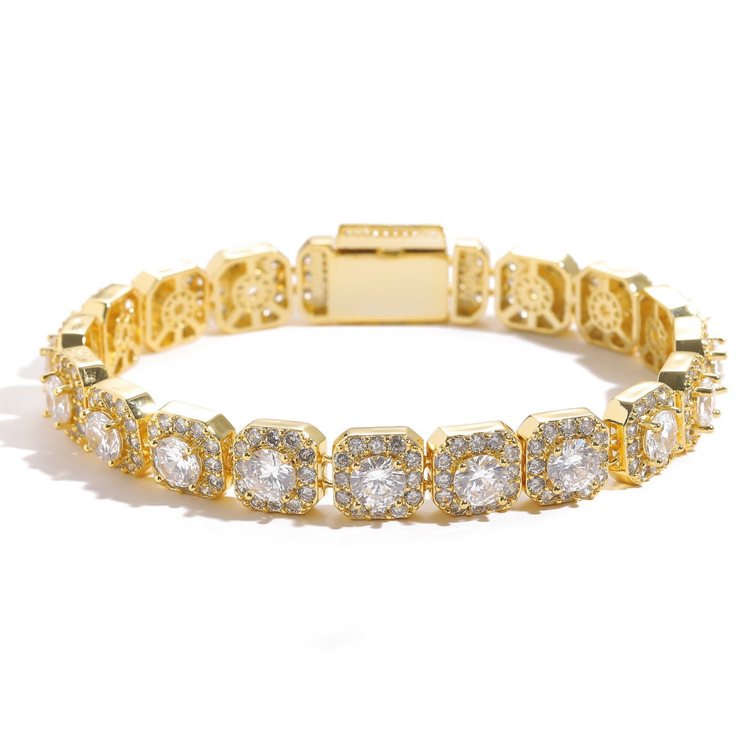 10mm Tennis Bracelet – Gold Finish – Inspired by Revenged Love