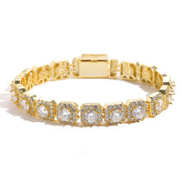 10mm Tennis Bracelet – Gold Finish – Inspired by Revenged Love