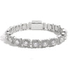 10mm Tennis Bracelet – Silver Finish – Inspired by Revenged Love