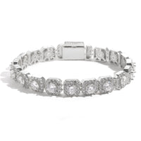 10mm Tennis Bracelet – Silver Finish – Inspired by Revenged Love