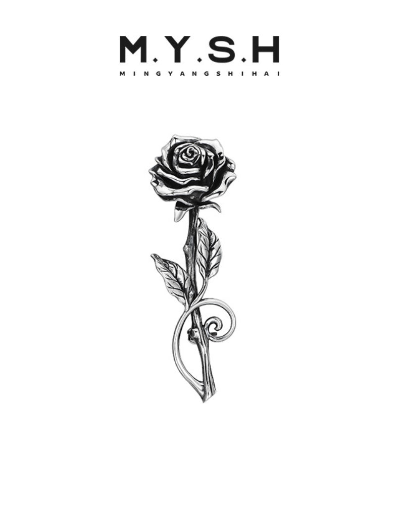 MYSH | 3D Solid Rose Brooch