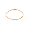 3mm Rope Bracelet – Rose Gold Finish